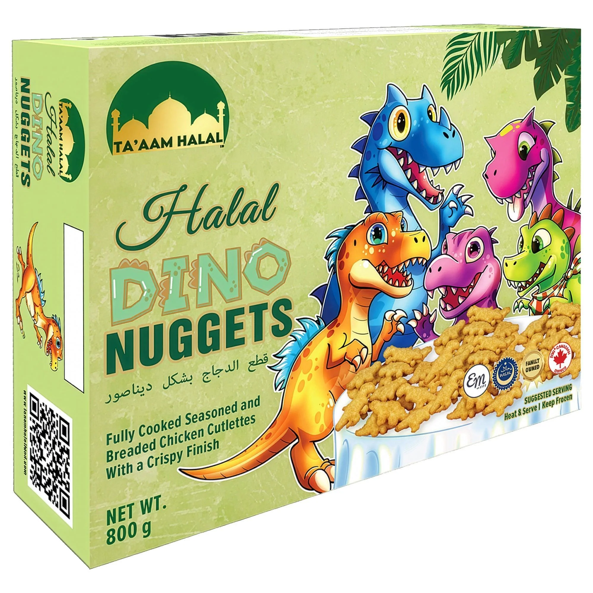 TA'AAM - Dino Chicken Nuggets — Each (800 G)