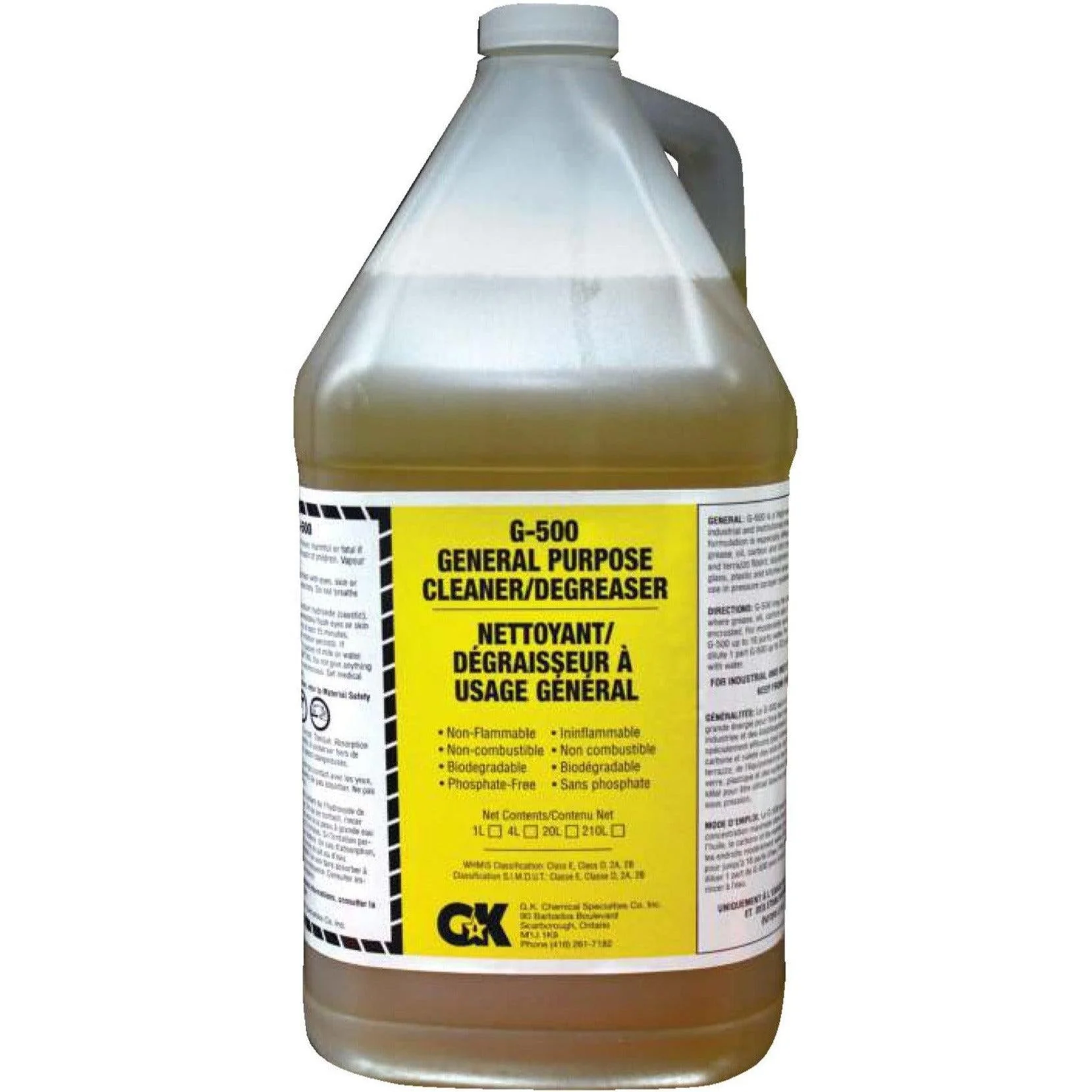 GK - Multi Purpose Cleaner - G-500 — Each (4 L)