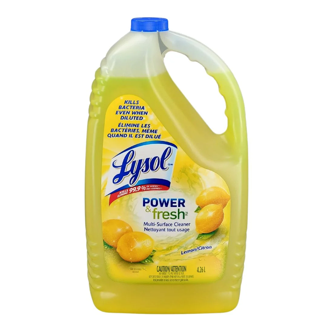 Lysol - Lemon - Multi Surface Cleaner - 4.26L — Each (4.26 L)