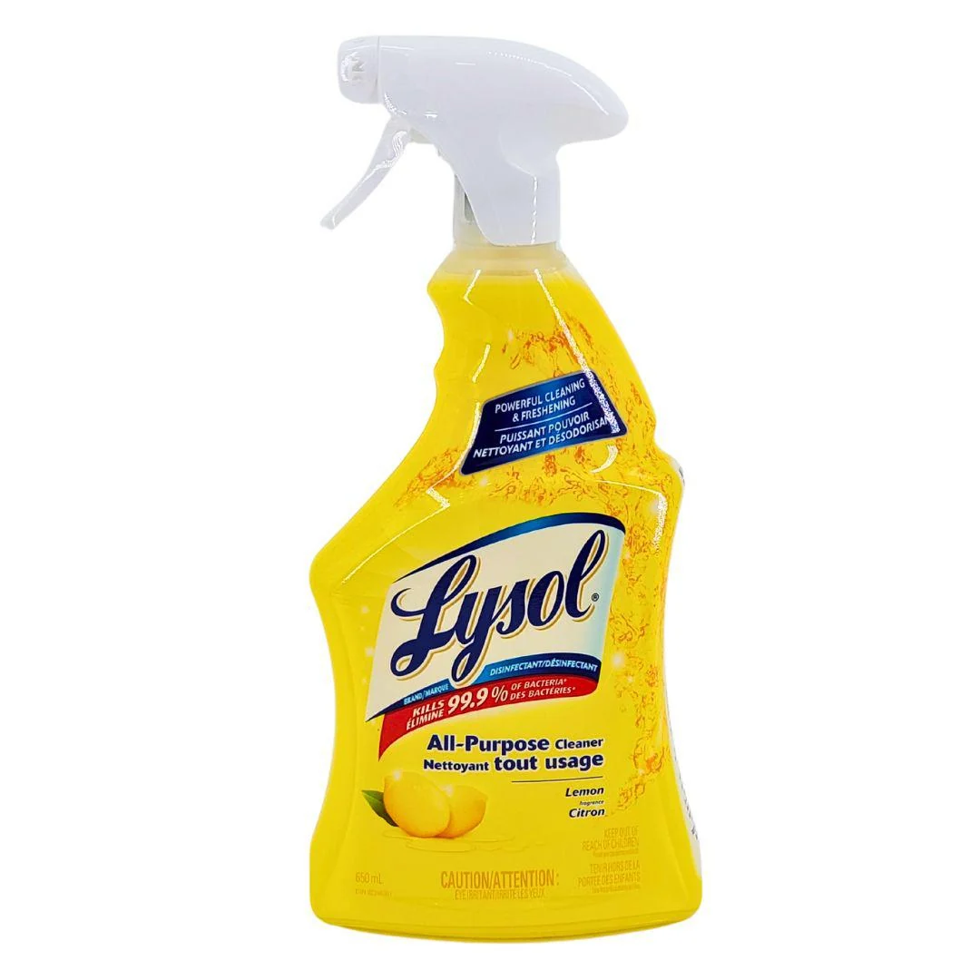 Lysol - All Purpose Cleaner - Lemon - Trigger — Each (650 ML)