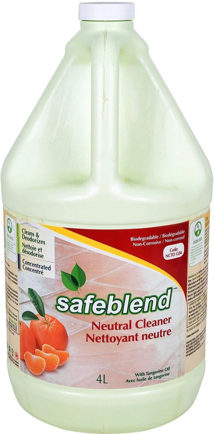 Safeblend - Neutral Cleaner - Tangerine Oil — Each (4 L)