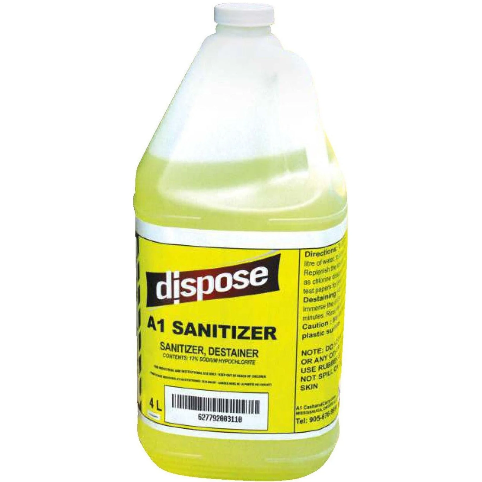Dispose - Sanitizer — Case (4 x 4 L)