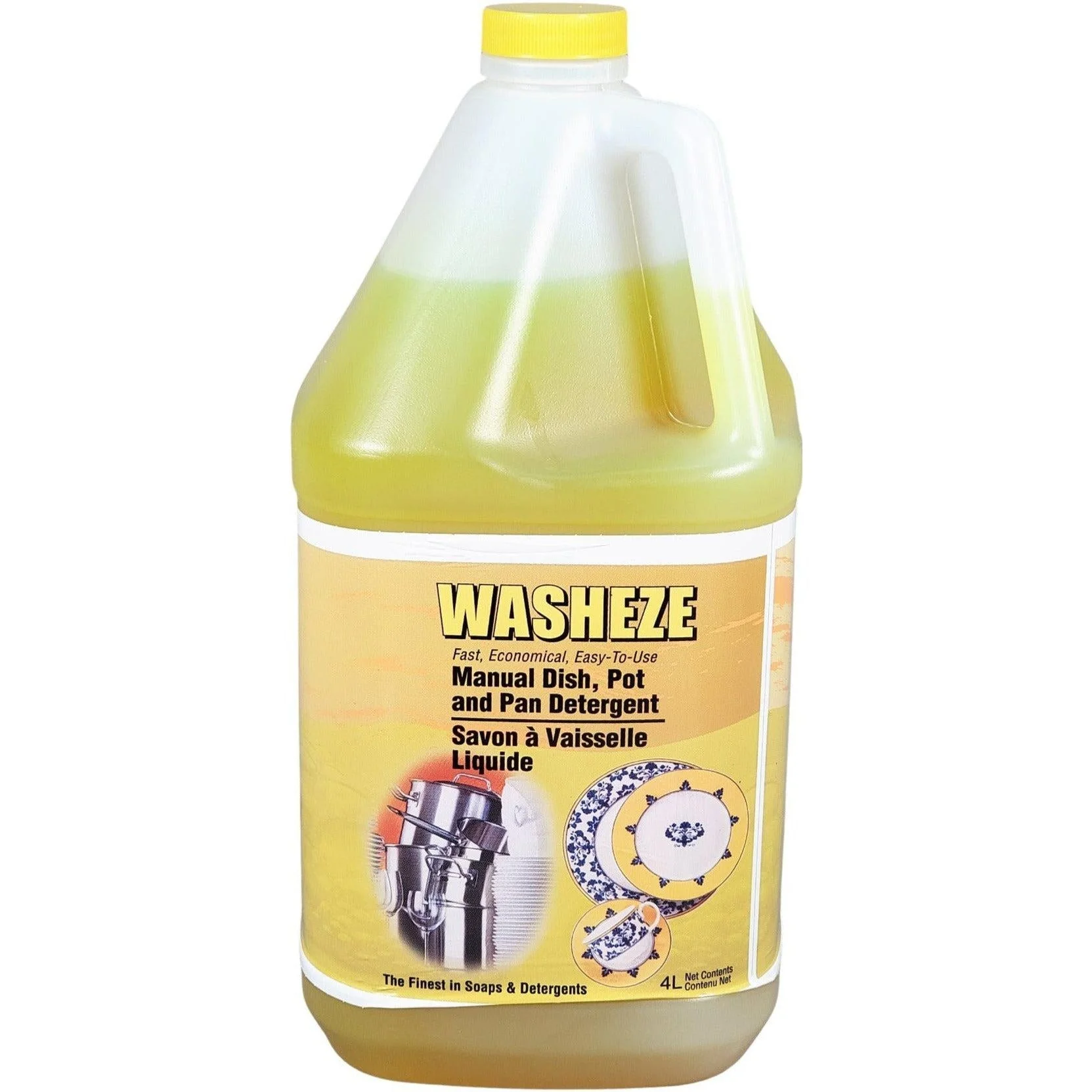 Washeze - Hand Dishwash Soap — Case (4 x 4 L)