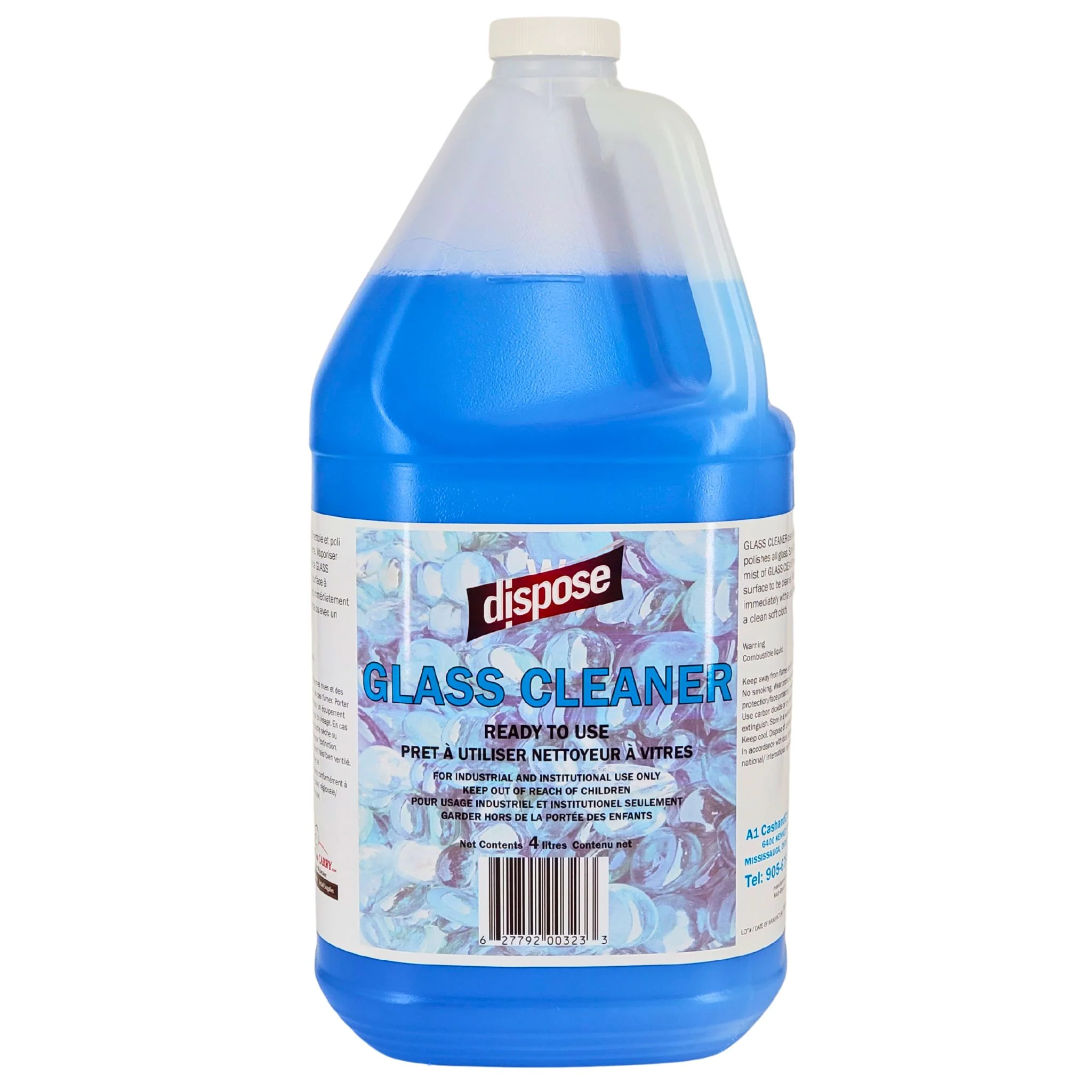 Dispose - Glass Cleaner — Case (4 x 4 L)