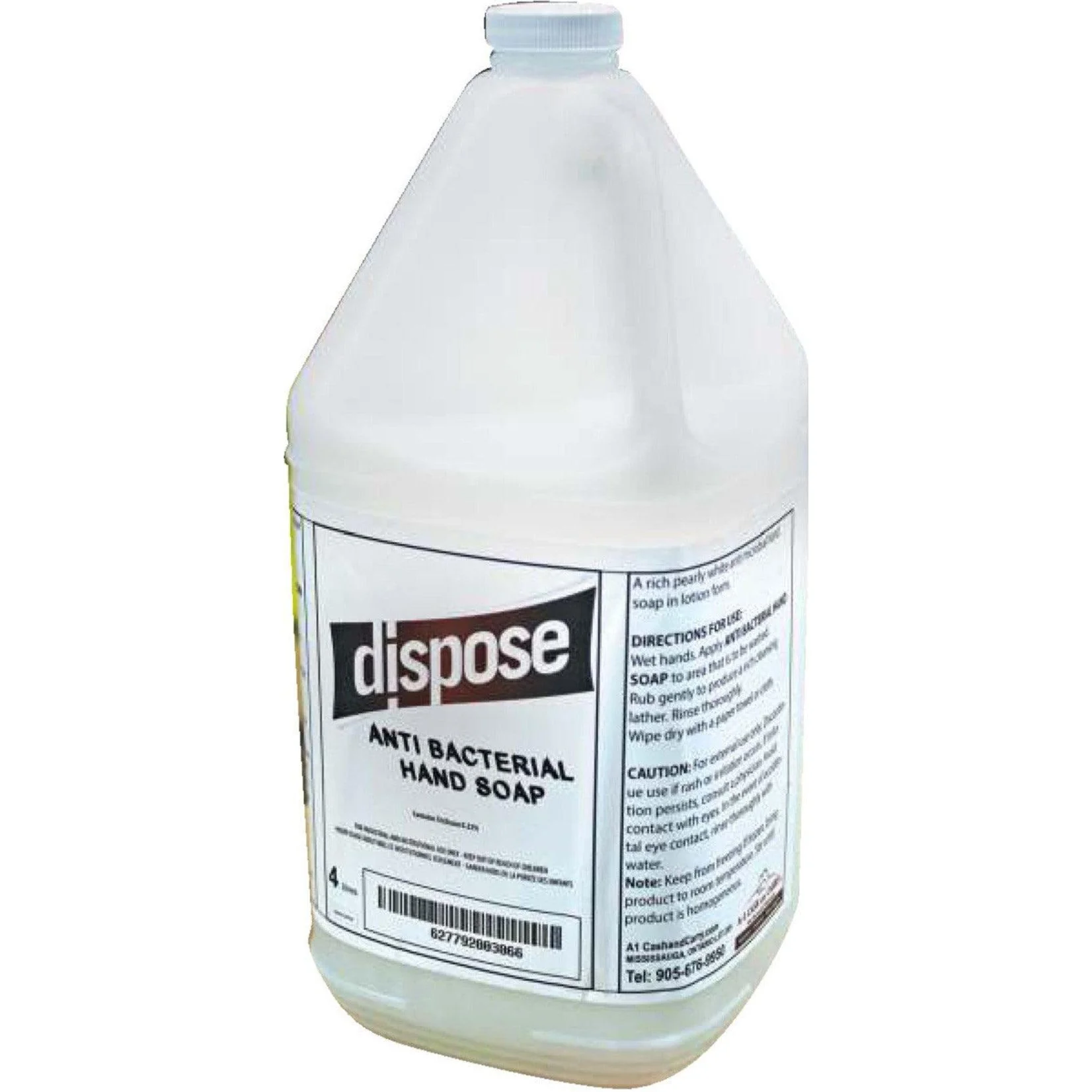 Dispose - A1 - Hand Soap - Antibacterial - White — Each (4 L)