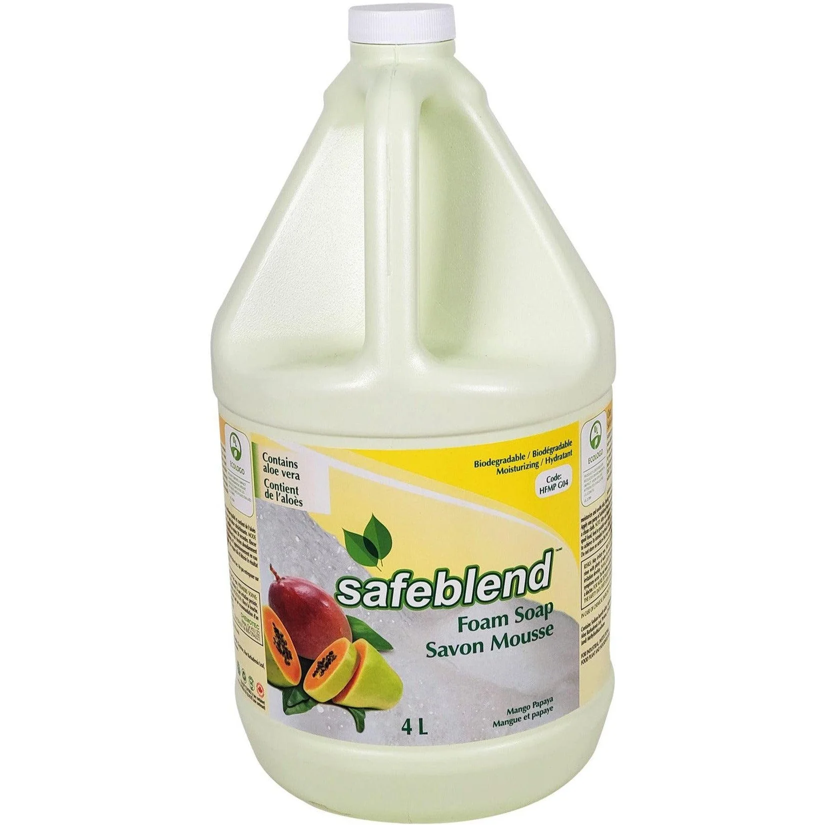 Safeblend - Foam Soap - Mango & Papaya — Each (4 L)