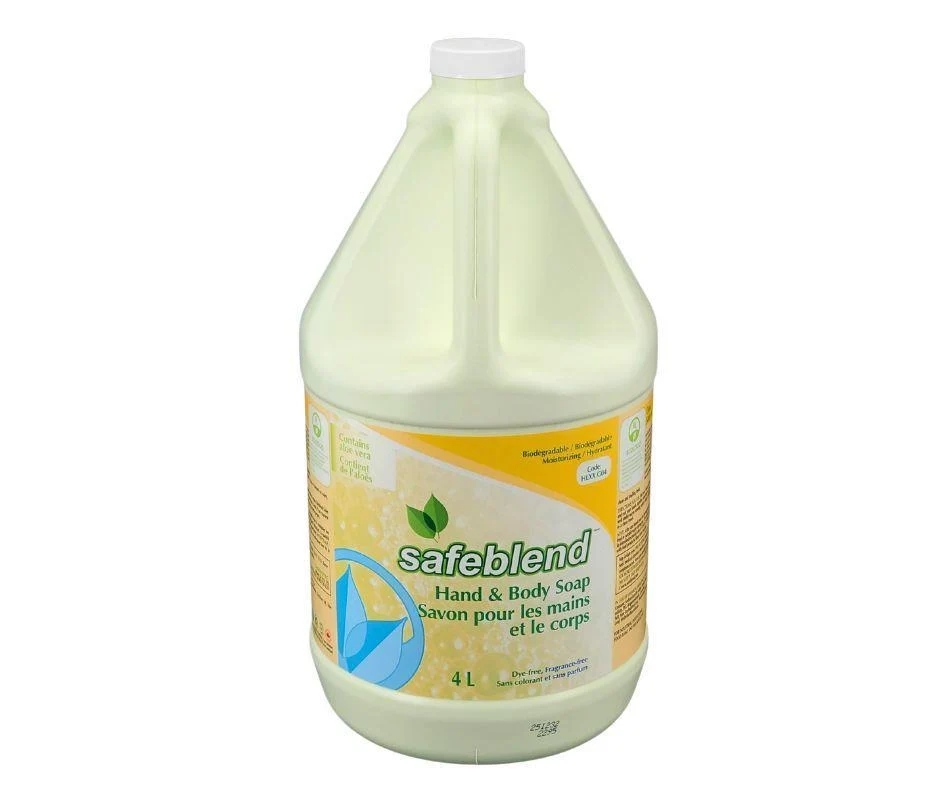 Safeblend - Hand & Body Soap — Case (4 x 4 L)