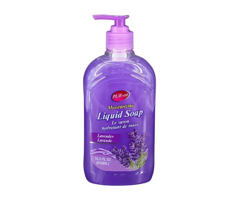 Purest - Moisturising Liquid Hand Soap - Lavender — Each (500 ML)