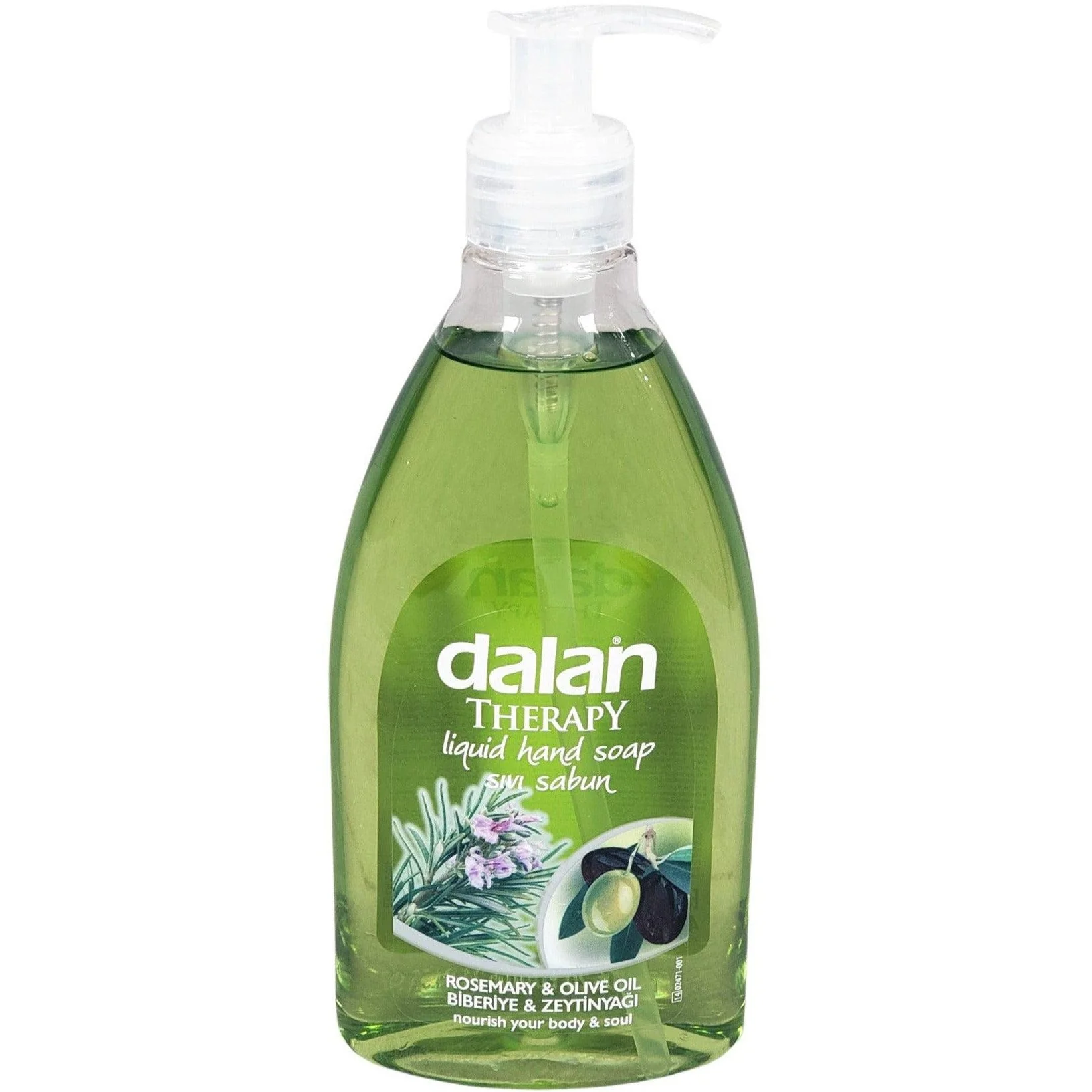 Dalan Therapy - Liquid Soap - Med. Olive Oil — Case (12 x 400 ML)