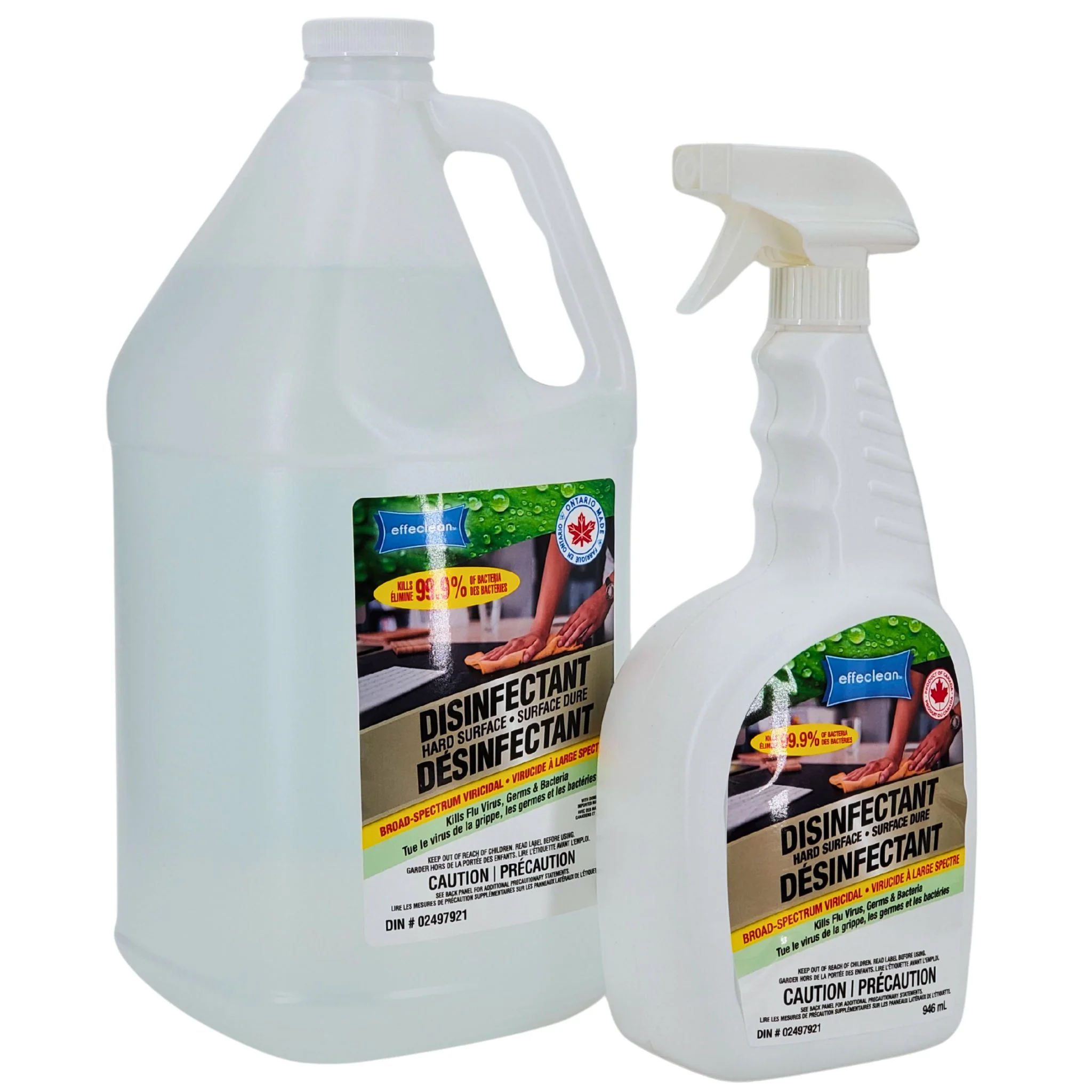 Effeclean - Hard Surface Disinfectant Combo Pack (946ml+4L)