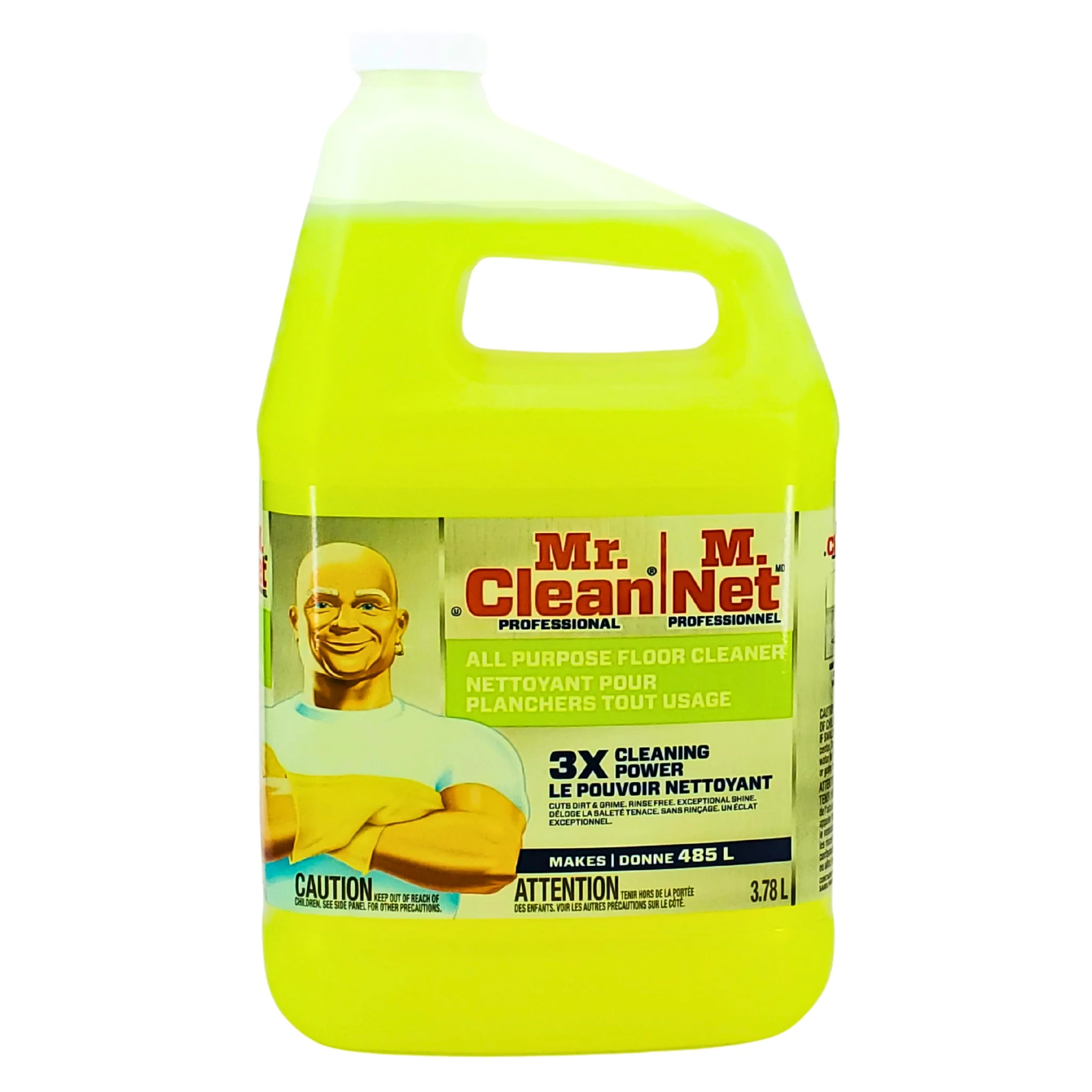 Mr. Clean Professional – All Purpose Floor Cleaner 3X Power – 3.78L — Each (3.78 L)