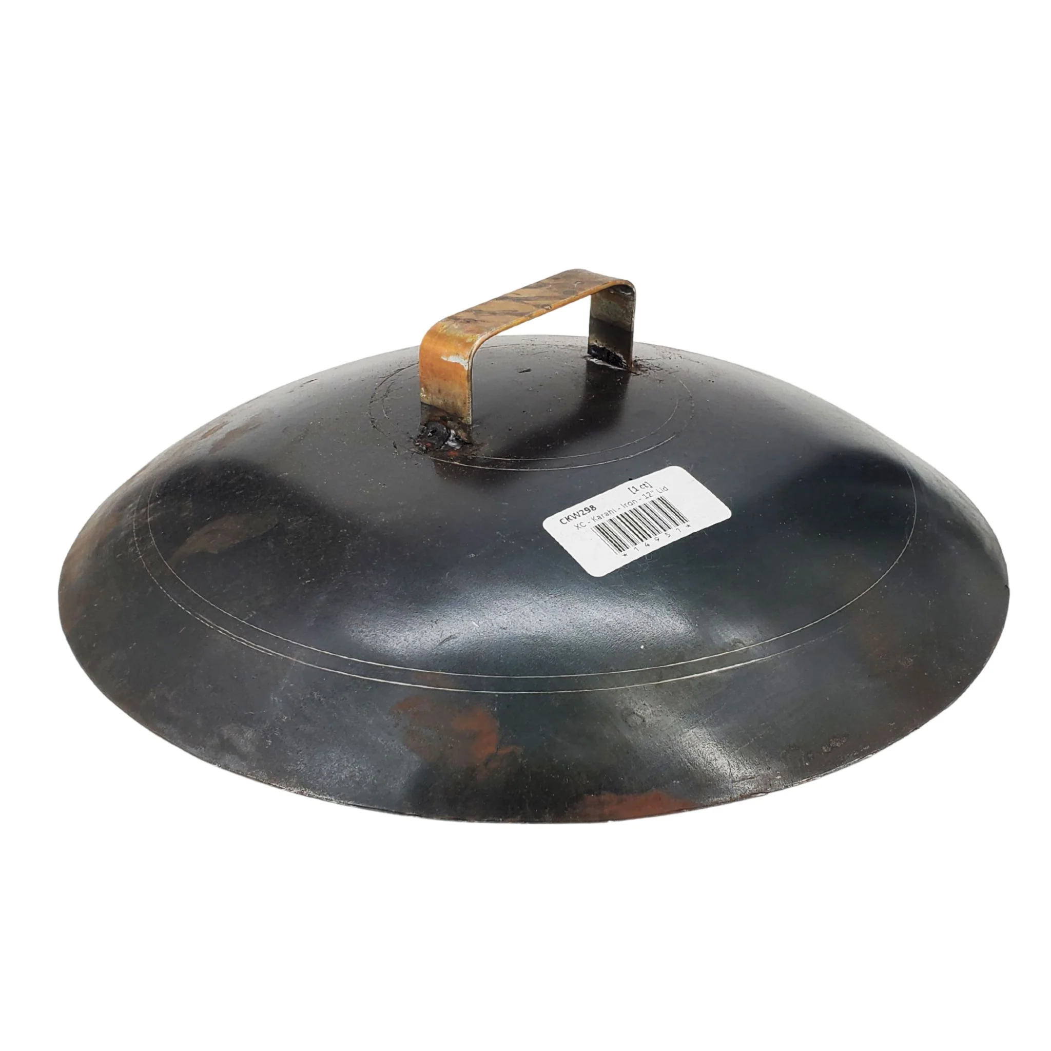 Karahi - Iron - 12" Lid