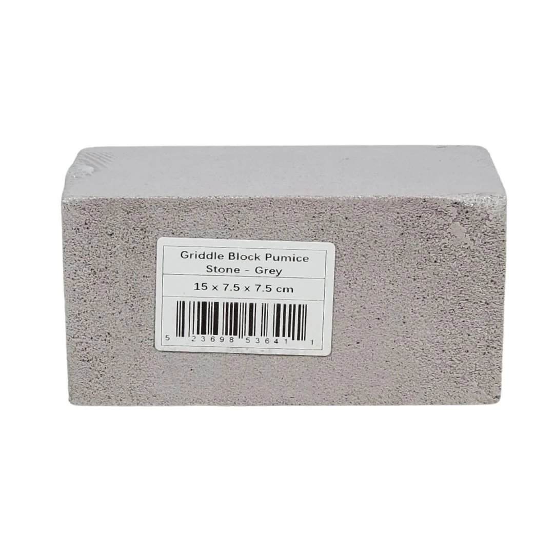 Grill Brick - Grey - 15x7.5x7.5cm - GB01 — Case (40 CT)