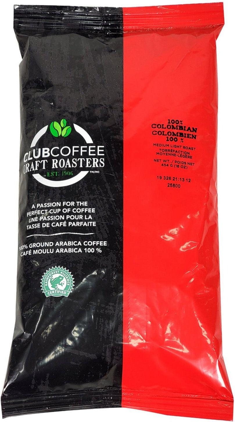 Club Coffee - Coffee - Craft Roasters Colombian- 25800 — Each (454 G)