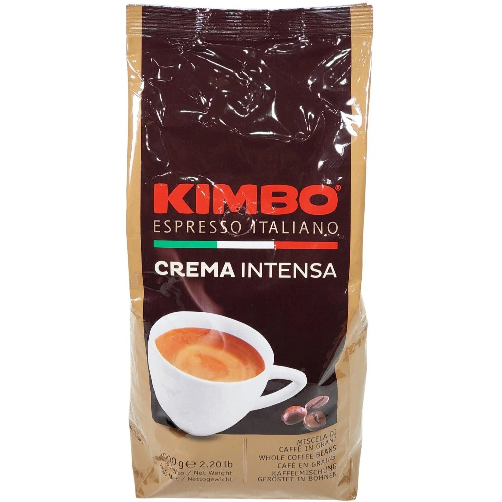 Kimbo - Coffee Beans - Espresso - Crema Intensa — Case (6 x 1 KG)