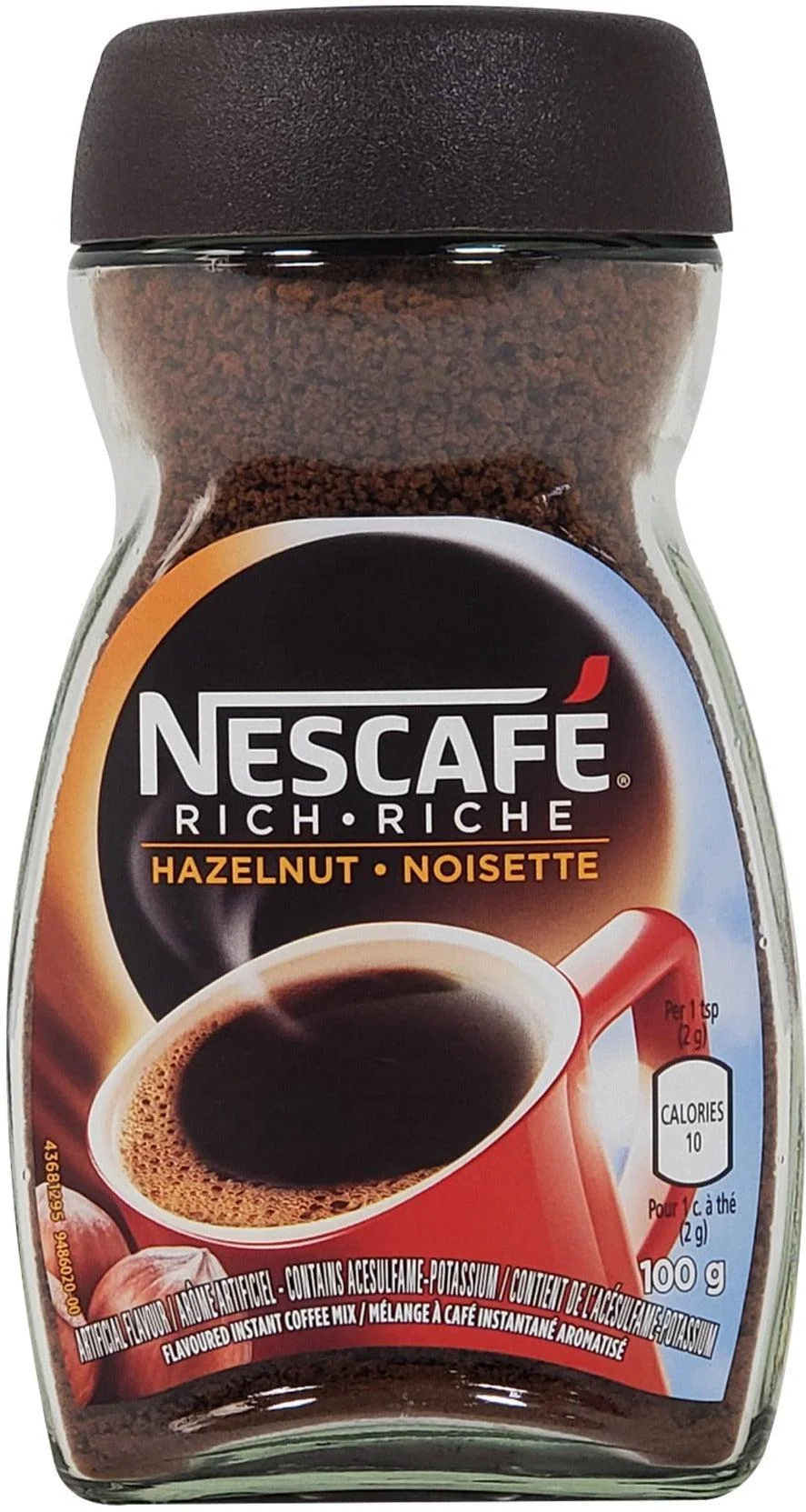 Nescafe - Coffee - Rich - Hazelnut — Case (12 x 100 G)