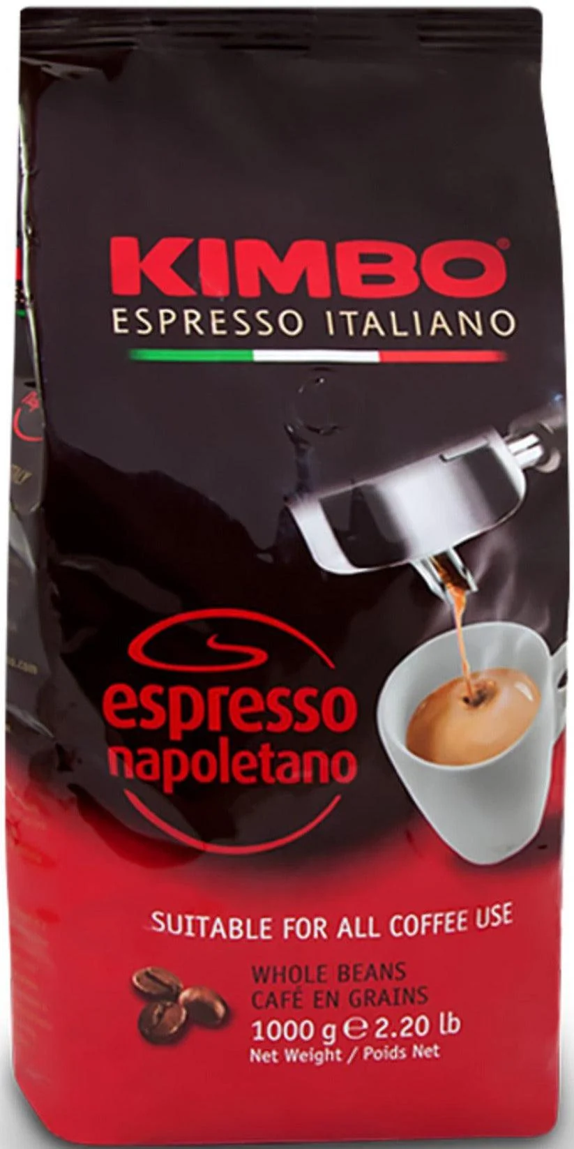 Kimbo - Espresso Napoletano - Whole Bean Coffee — Each (1 KG)