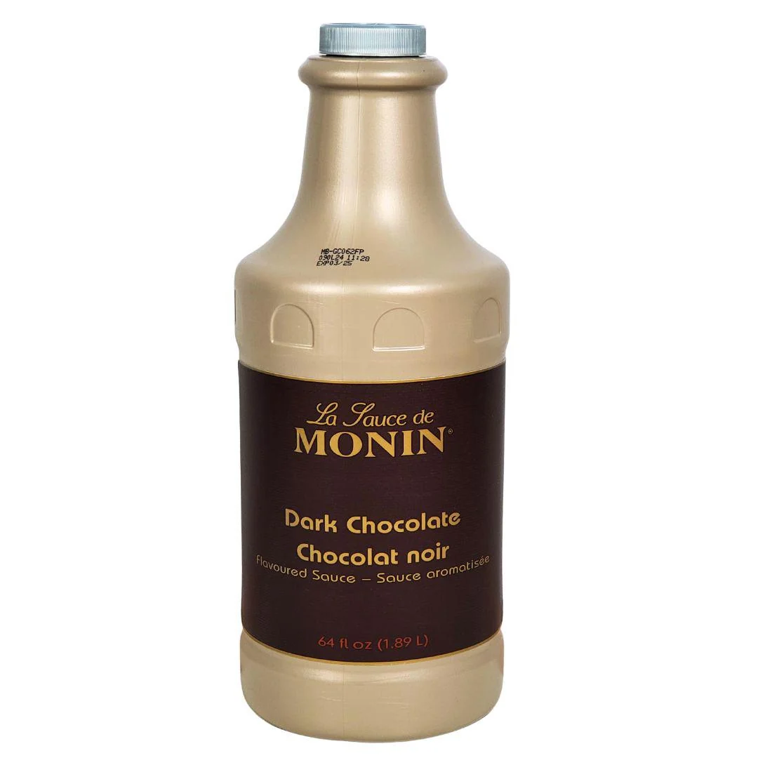 Monin - Dark Chocolate Sauce — Case (4 x 64 OZ)