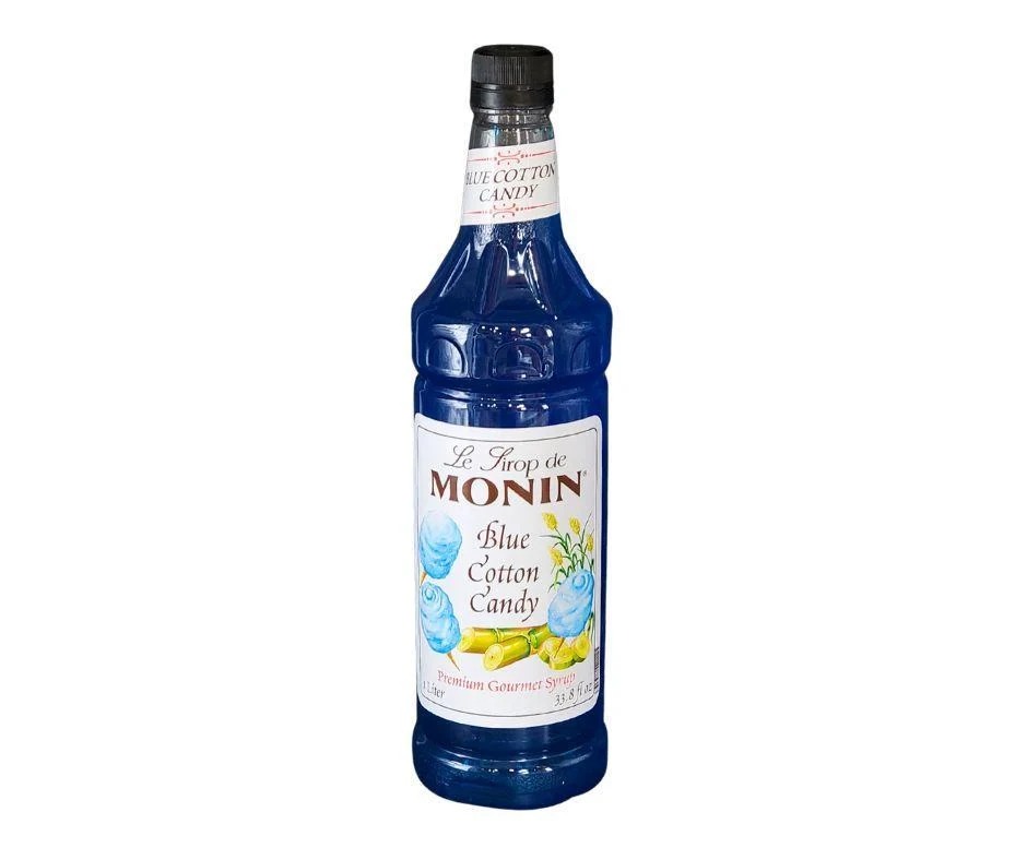 Monin - Cotton Candy - Blue - Syrup — Case (4 x 1 L)