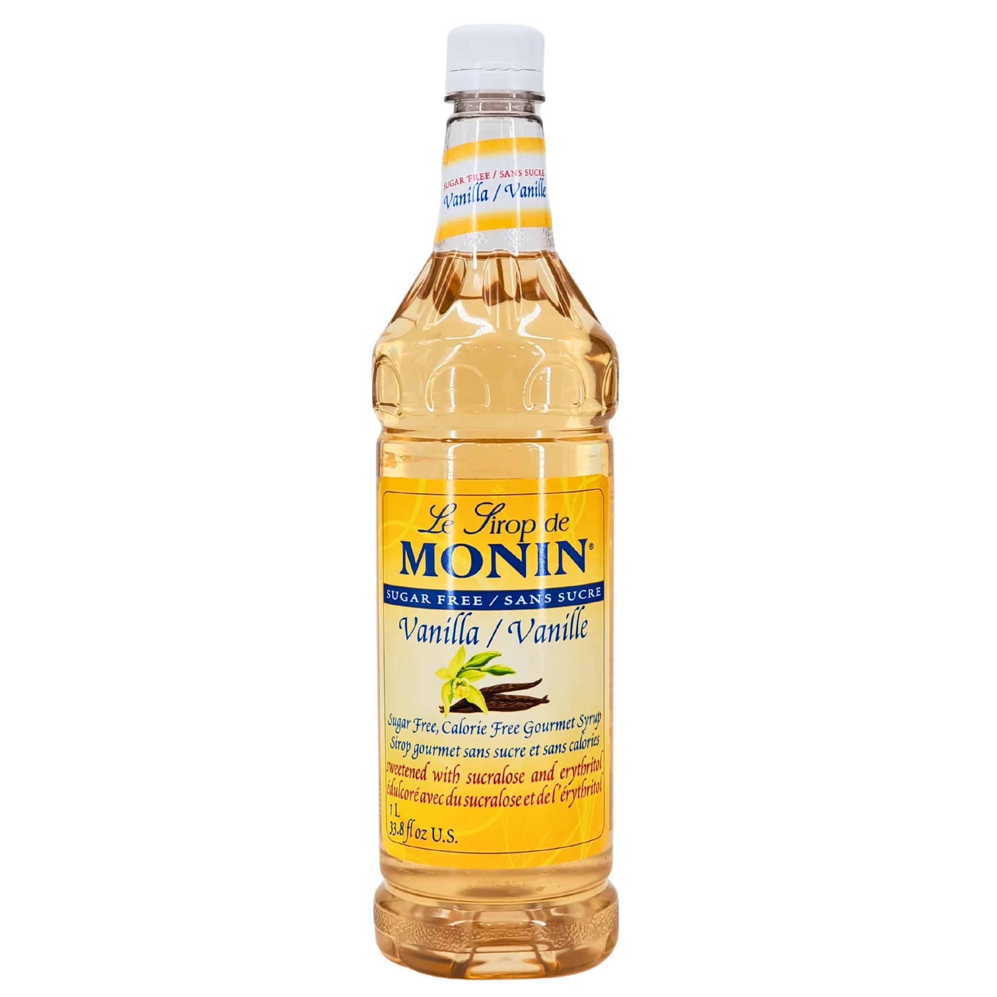 Monin - Vanilla Syrup - Sugar Free — Each (1 L)