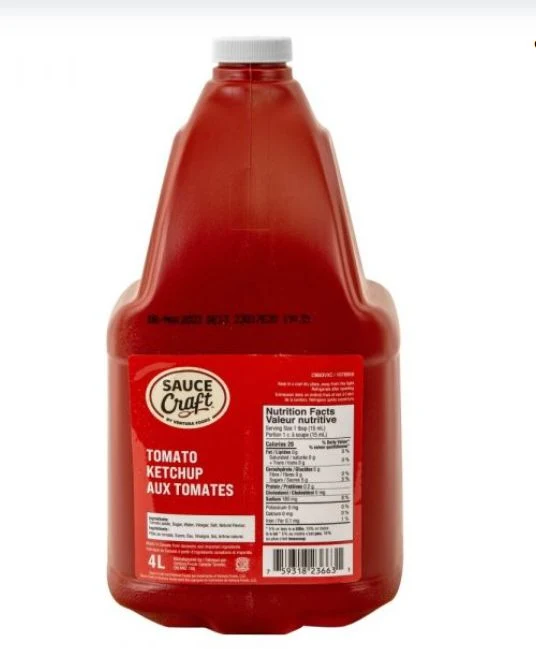 Sauce Craft - Ketchup - Large — Each (4 L)