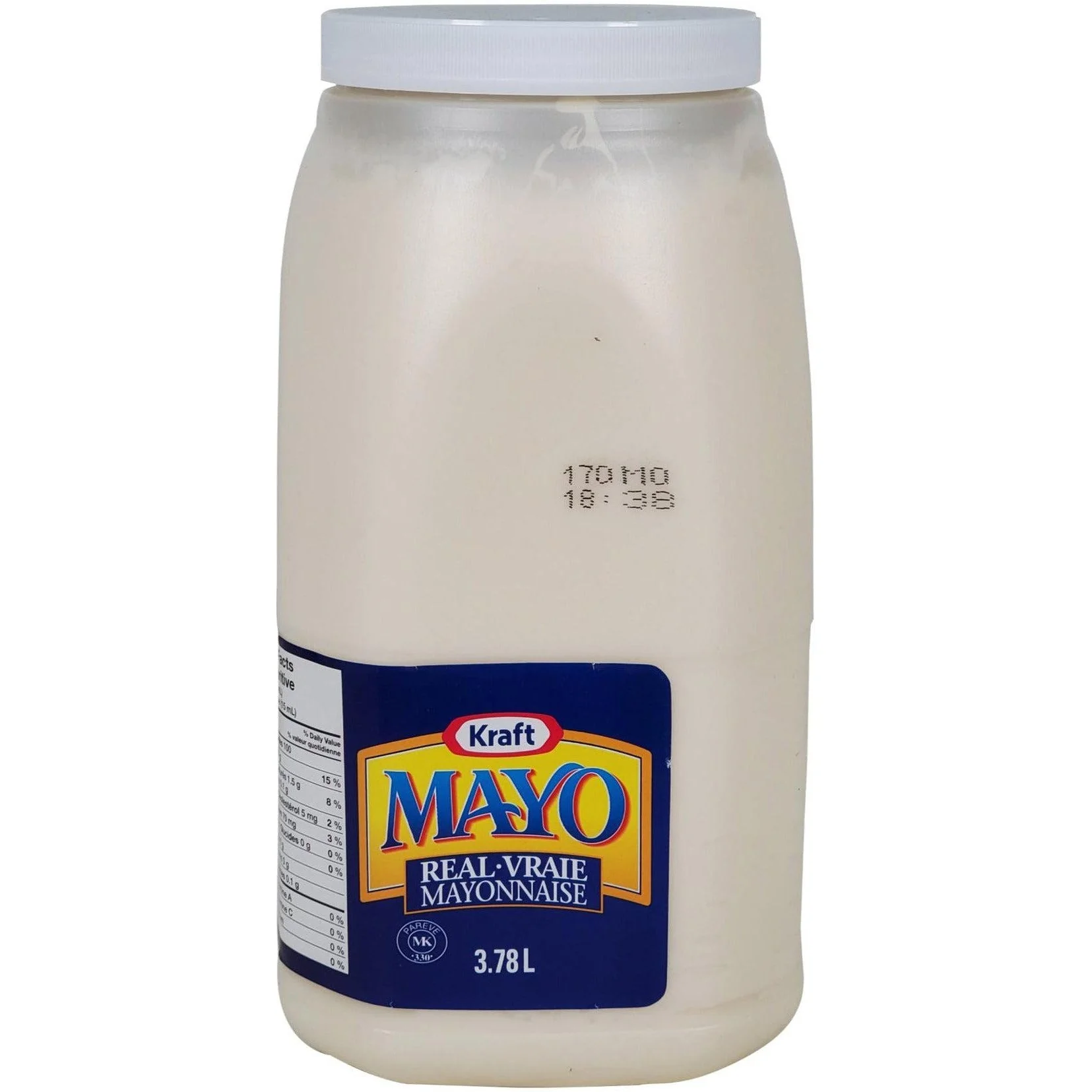 Kraft - Mayonnaise - Real — Each (3.78 L)