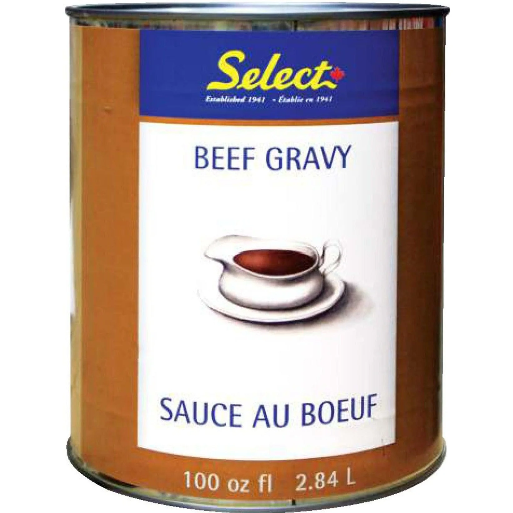 Select - Gravy - Liquid Beef — Case (6 x 100 OZ)