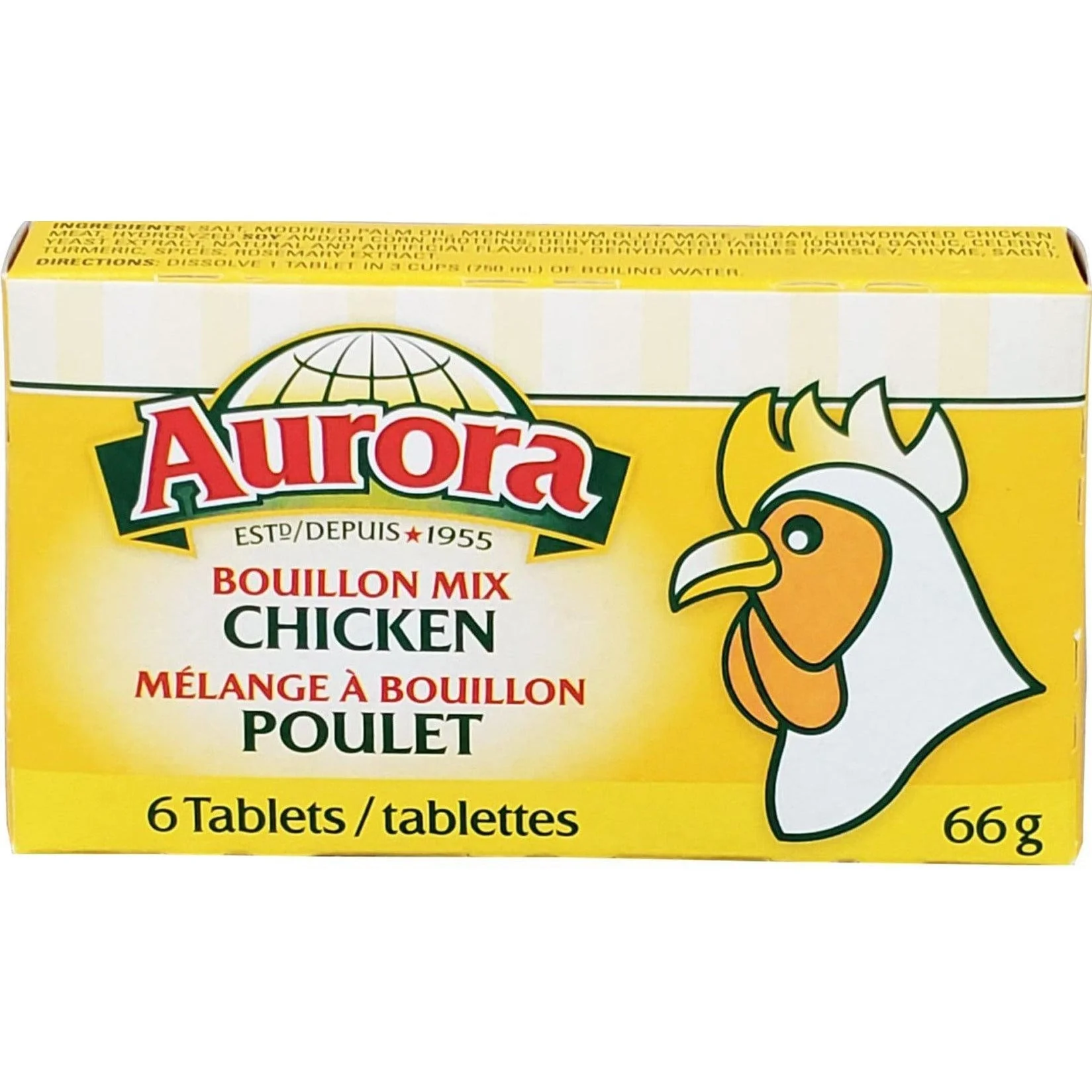 Aurora - Bouillon Cubes - Chicken — Case (24 x 66 G)