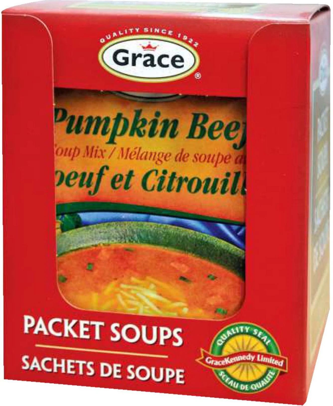 Grace - Soup Mix - Pumpkin Beef Soup — Case (12 x 50 G)