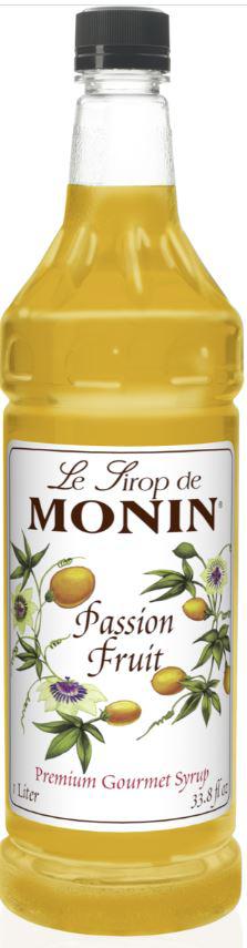 Monin - Passion Fruit Syrup — Case (4 x 1 L)