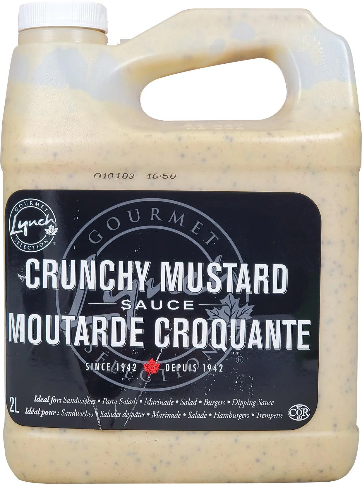 Lynch - crunchy Mustard — Each (2 L)