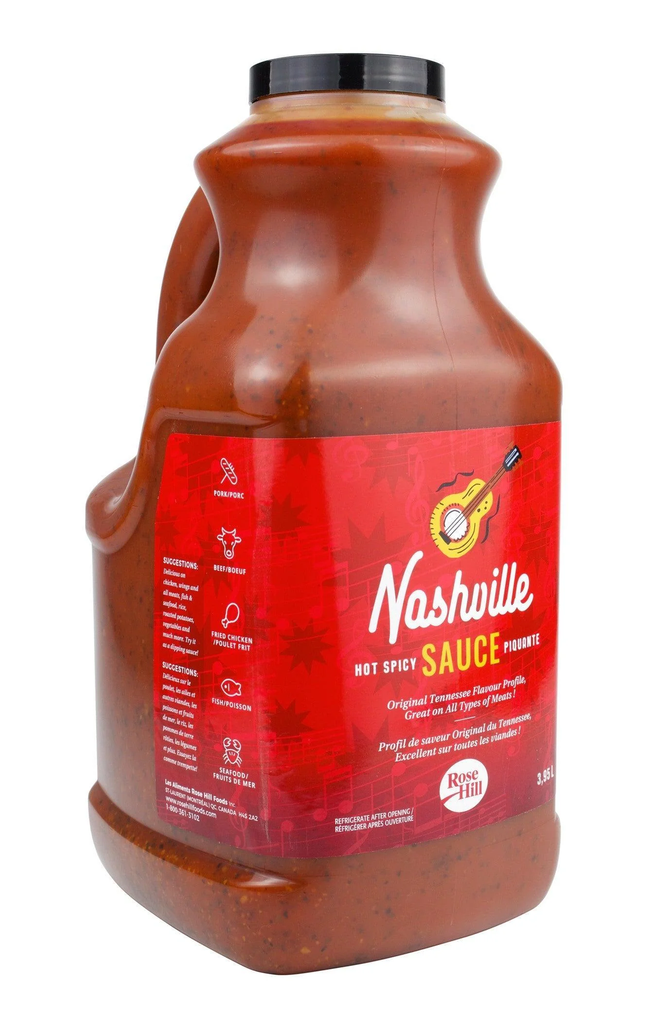 Rose Hill - Hot Spicy Sauce — Each (3.95 L)