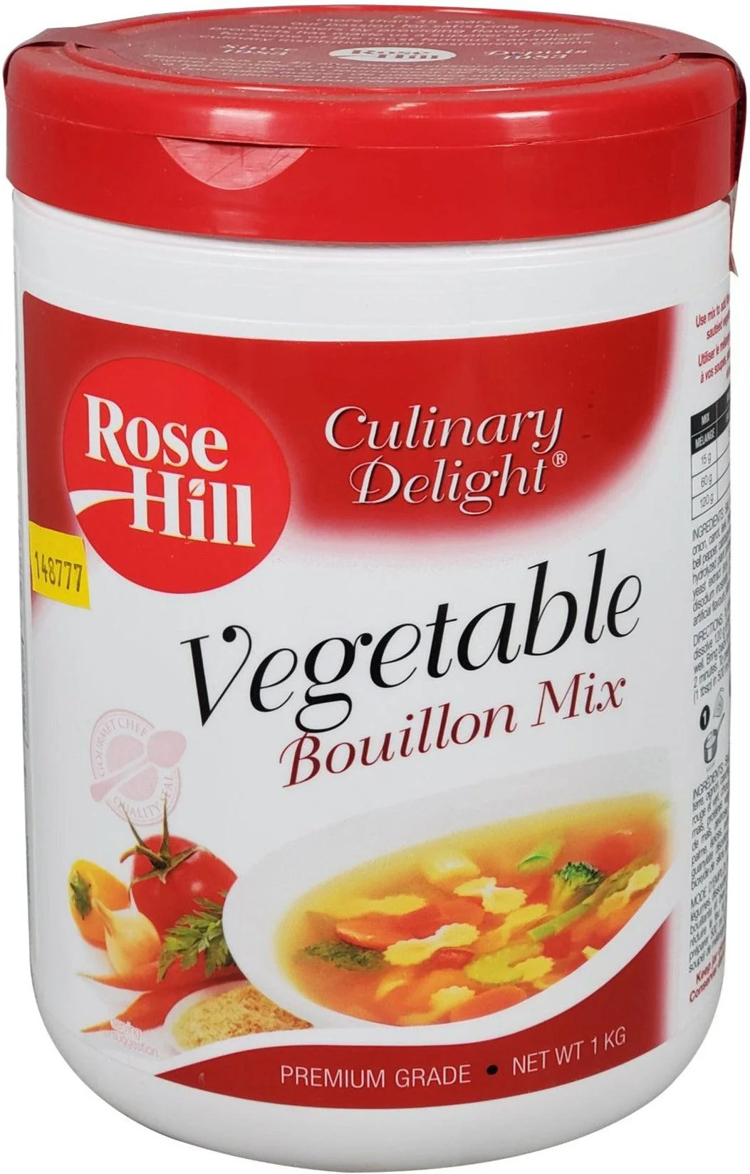 Rose Hill - Bouillon Mix - Vegetable — Case (6 x 1 KG)