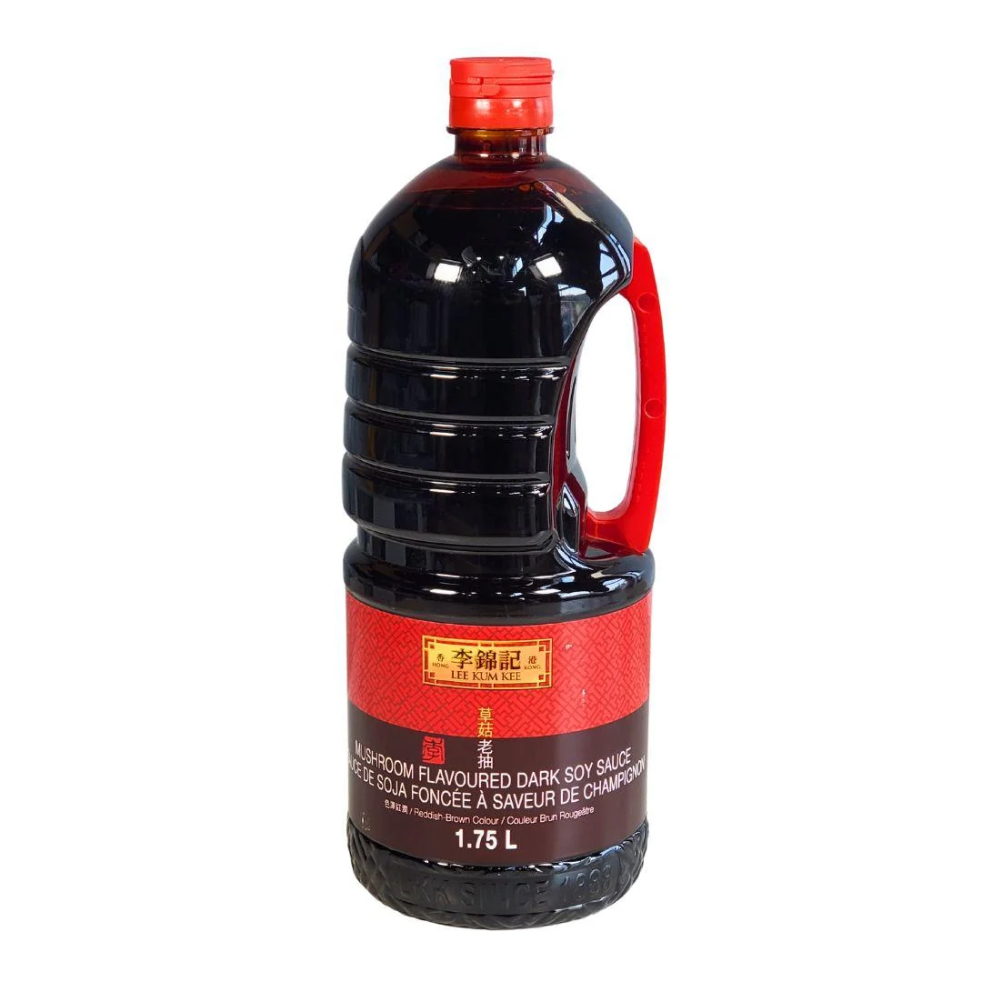Lee Kum Kee - Dark Soy Sauce - Mushroom Flavour — Case (6 x 1.75 L)