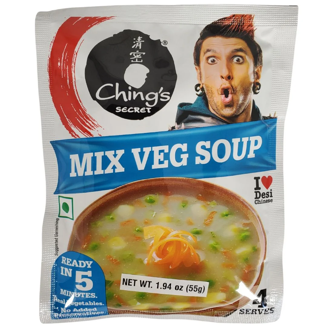 Ching's - Mix veg Soup — Each (55 G)