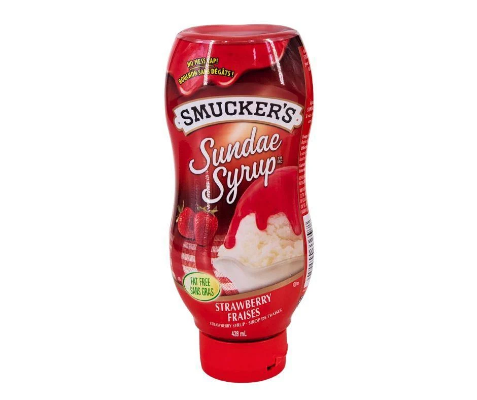 Smuckers - Sundae Syrup - Strawberry — Each (428 ML)