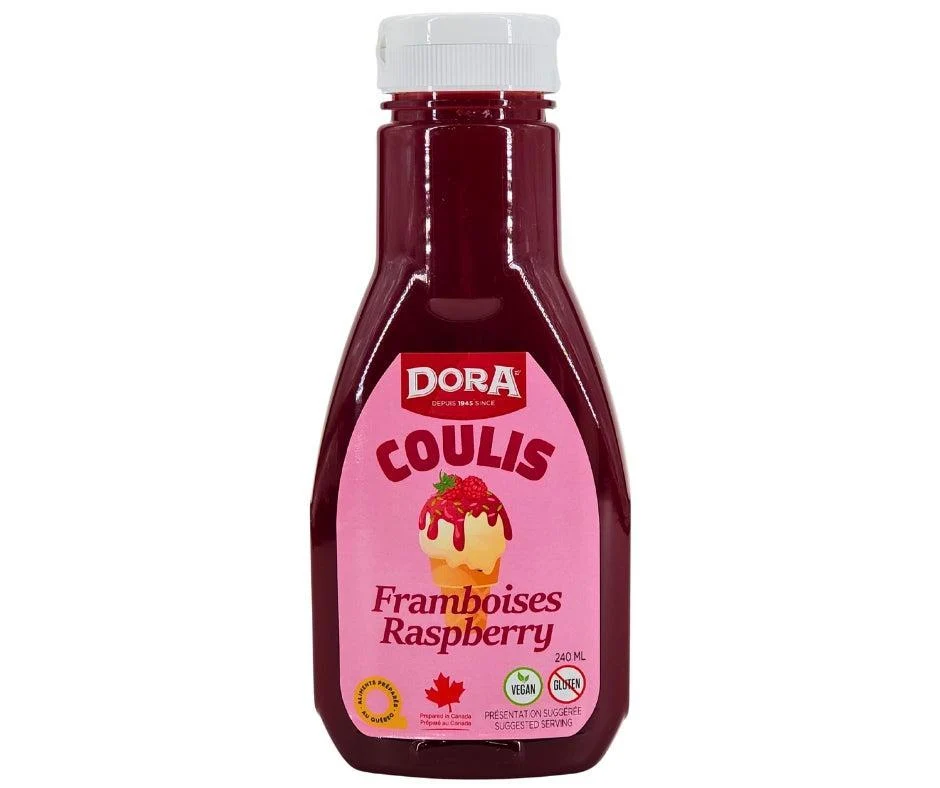 Dora - Raspberry Coulis — Each (240 ML)