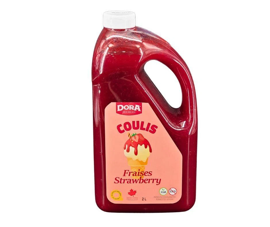 Dora - Strawberry Coulis — Case (2 x 2 L)