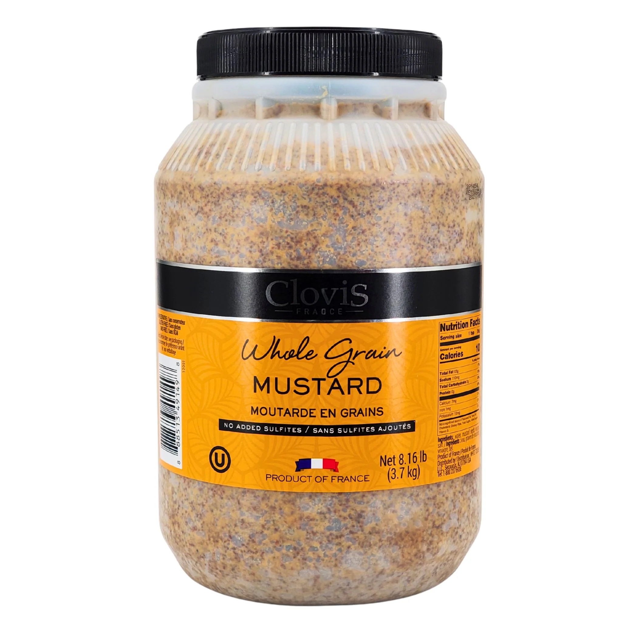 Clovis - Mustard Whole Grain — Each (8.6 LB)