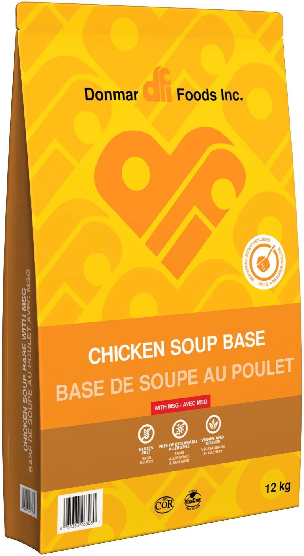 Donmar Chicken Soup Base with MSG - 12kg