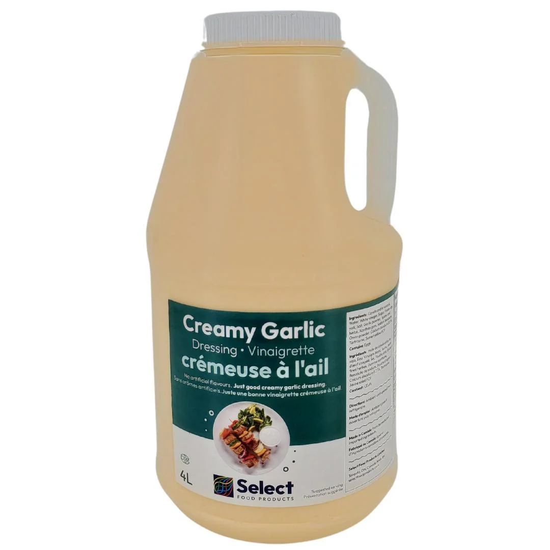 Select - Creamy Garlic Dressing — Each (4 L)