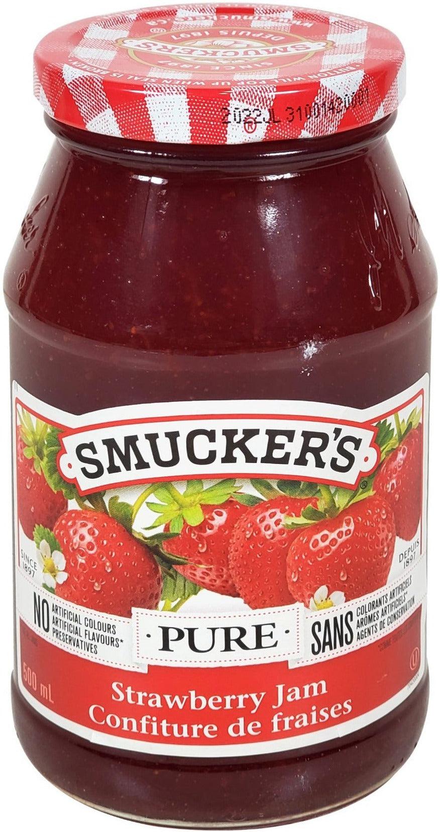 Smuckers - Jam - Pure Strawberry — Each (500 ML)