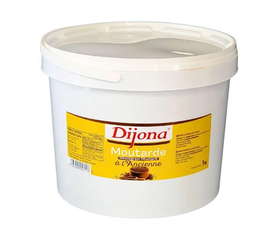 Dijona - Whole Grain Mustard — Case (2 x 5 KG)