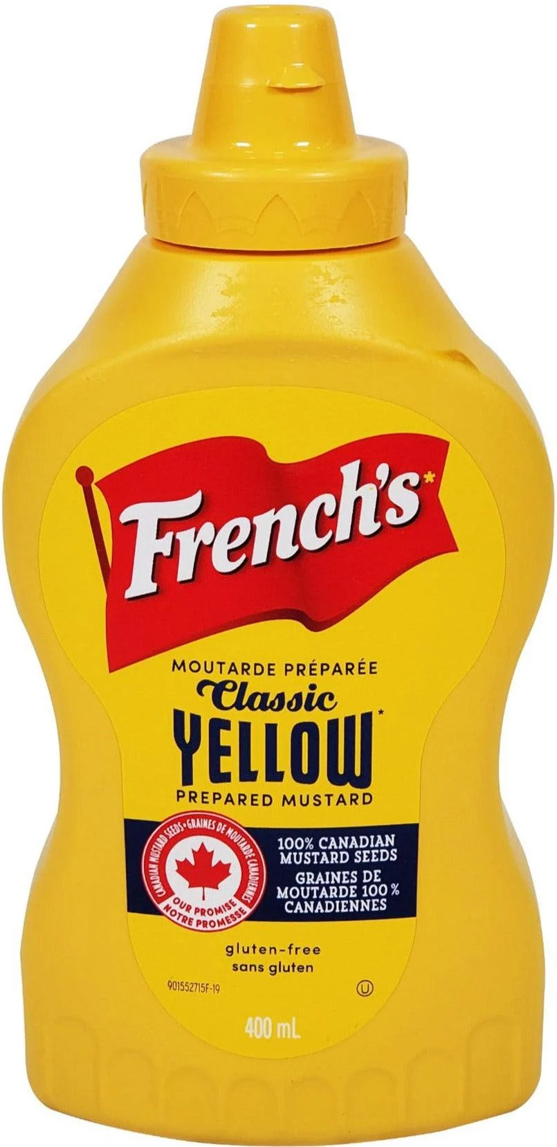 French's - Yellow Mustard Squeeze — Each (400 ML)