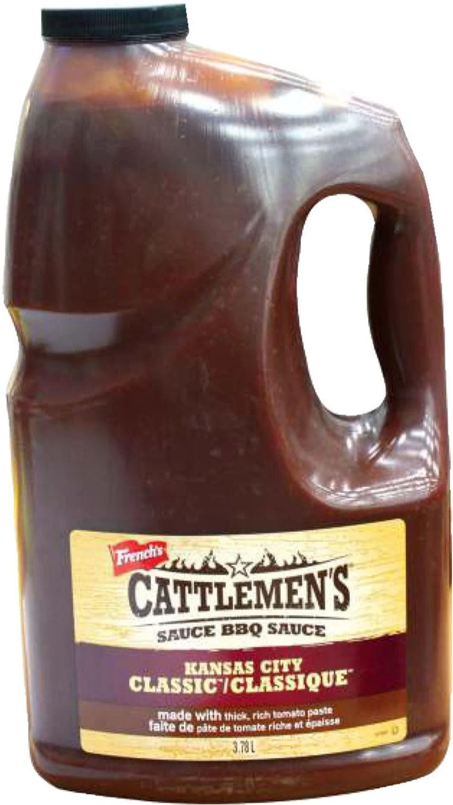 Cattlemens - Kansas City Style BBQ Sauce — Case (2 x 3.78 L)