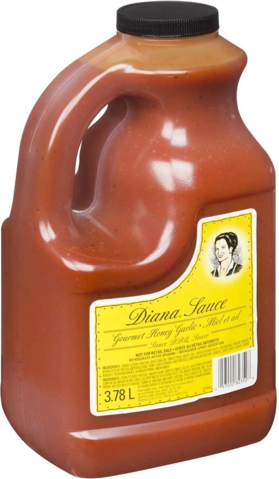 Diana - Honey Garlic - Yellow Label — Each (3.78 L)