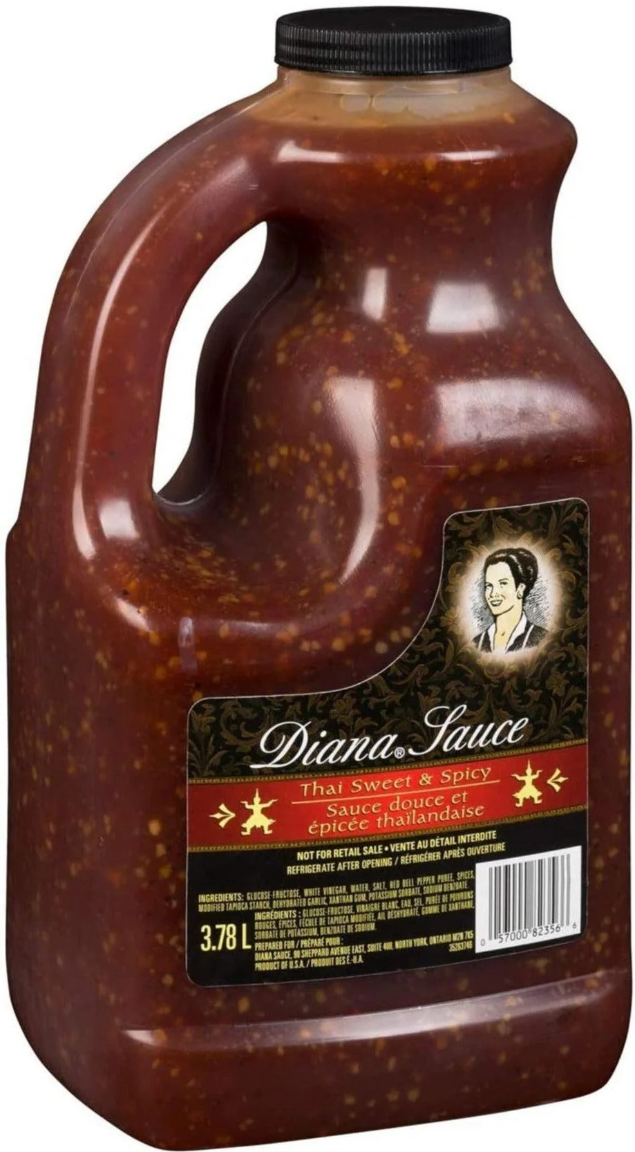 Diana - Int'l Thai Sweet & Spicy Sauce — Case (2 x 4 L)