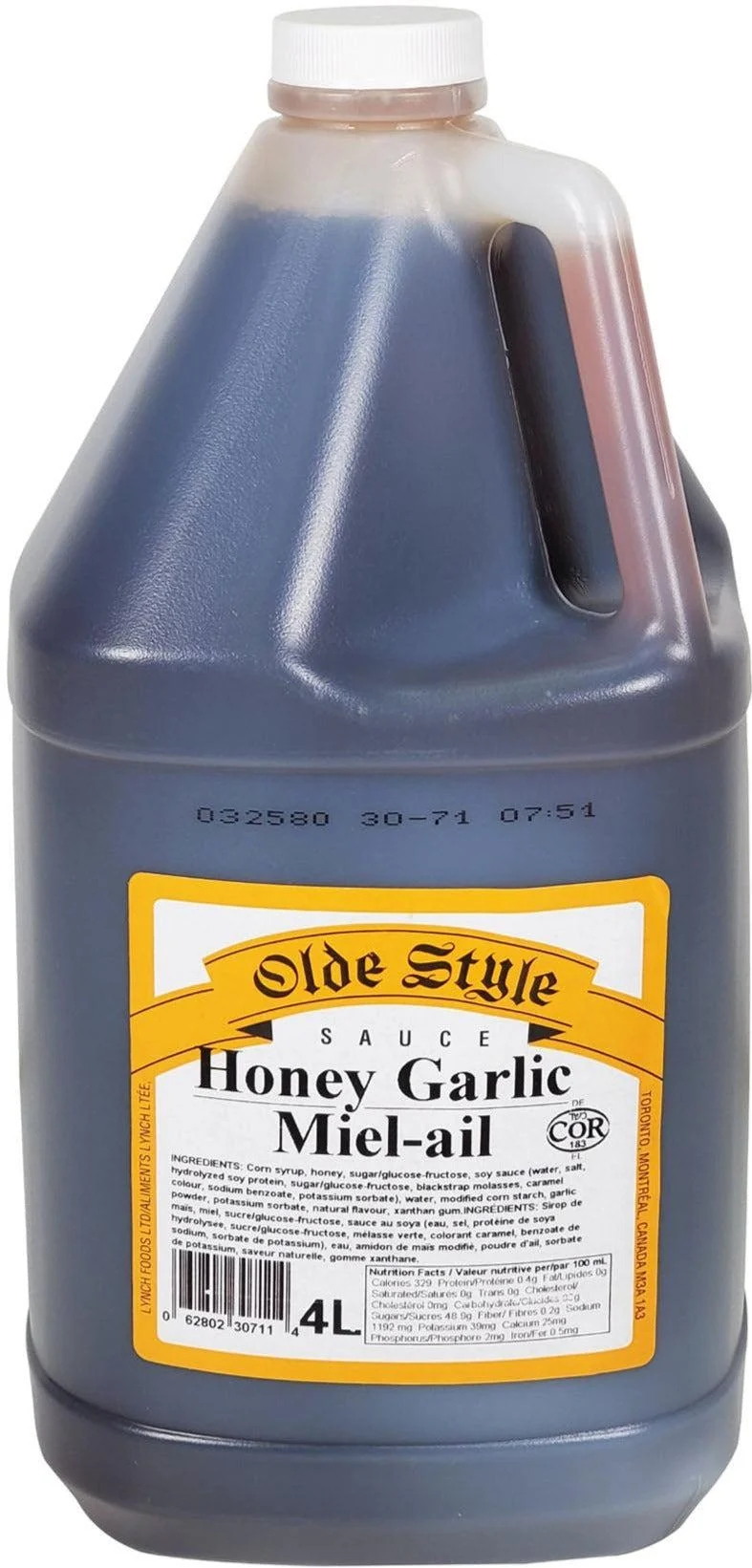 Olde Style - Honey Garlic — Case (2 x 4 L)