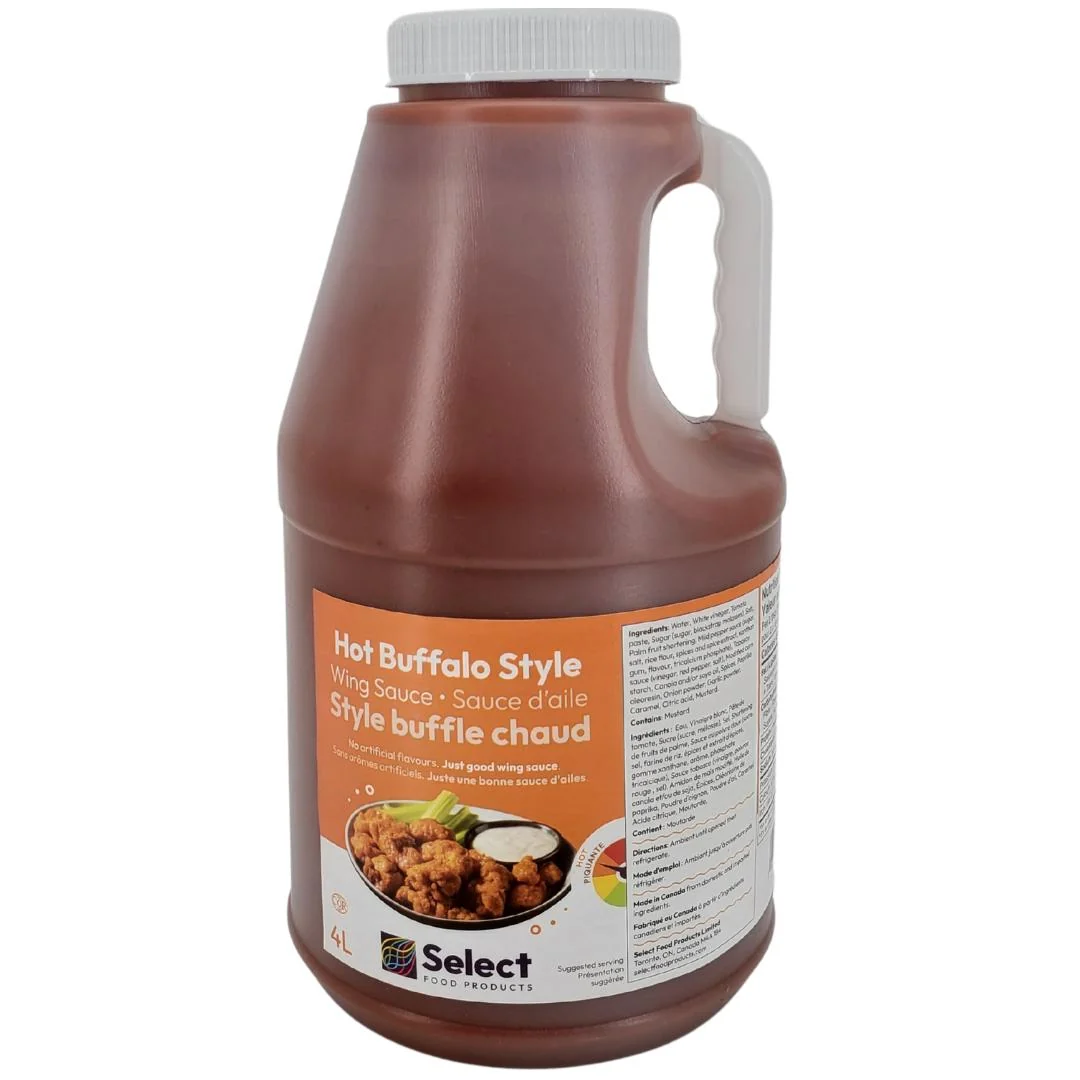 Select - Sauce - Hot Buffalo Style — Each (4 L)