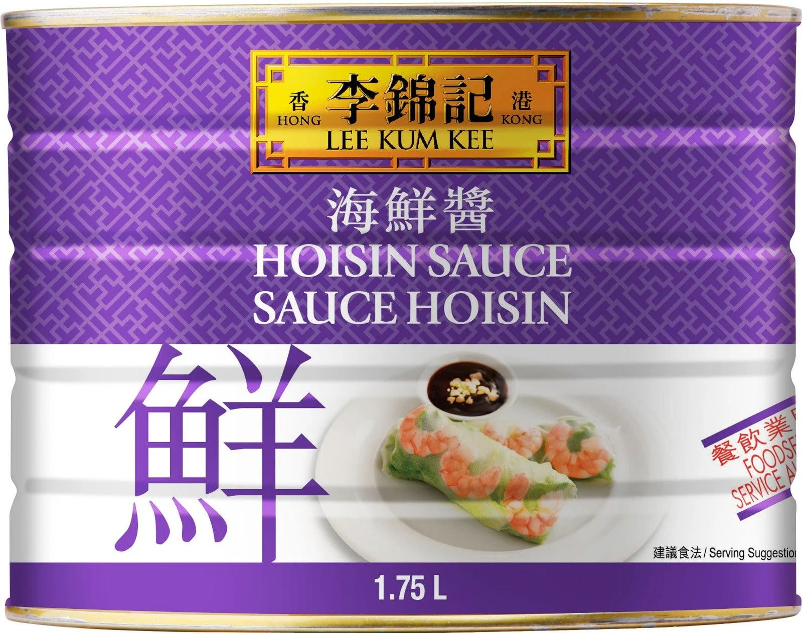 Lee Kum Kee - Hoisin Sauce - 5 lb — Case (6 x 1.75 L)